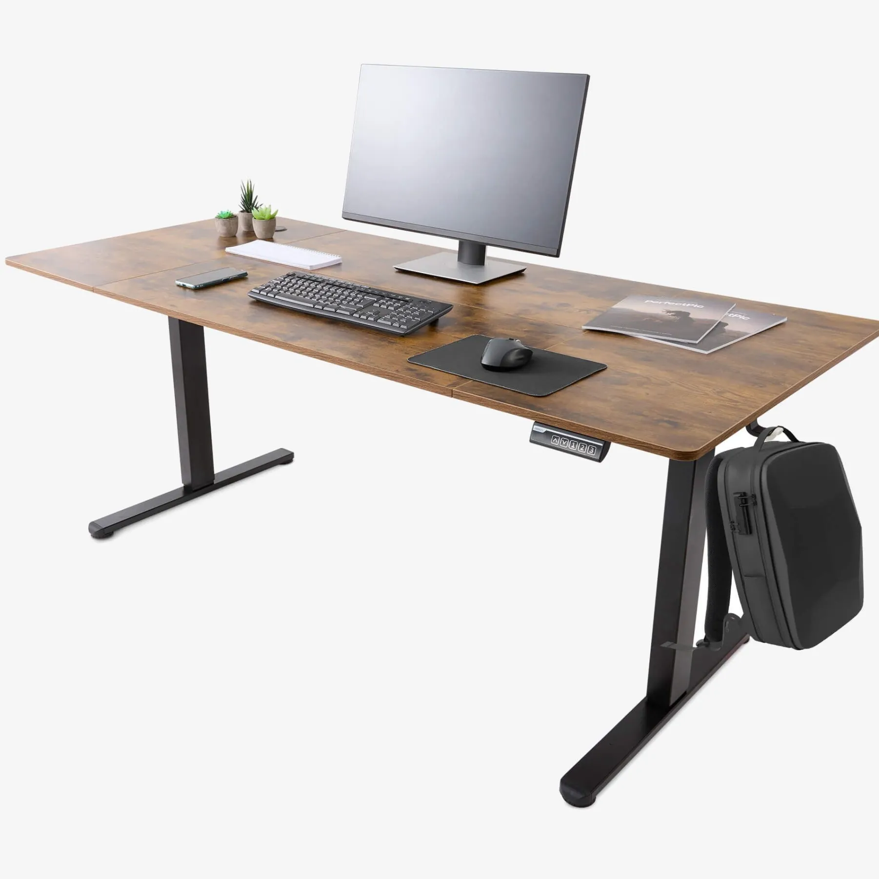 Höhenverstellbarer Schreibtisch 180 x 80 cm