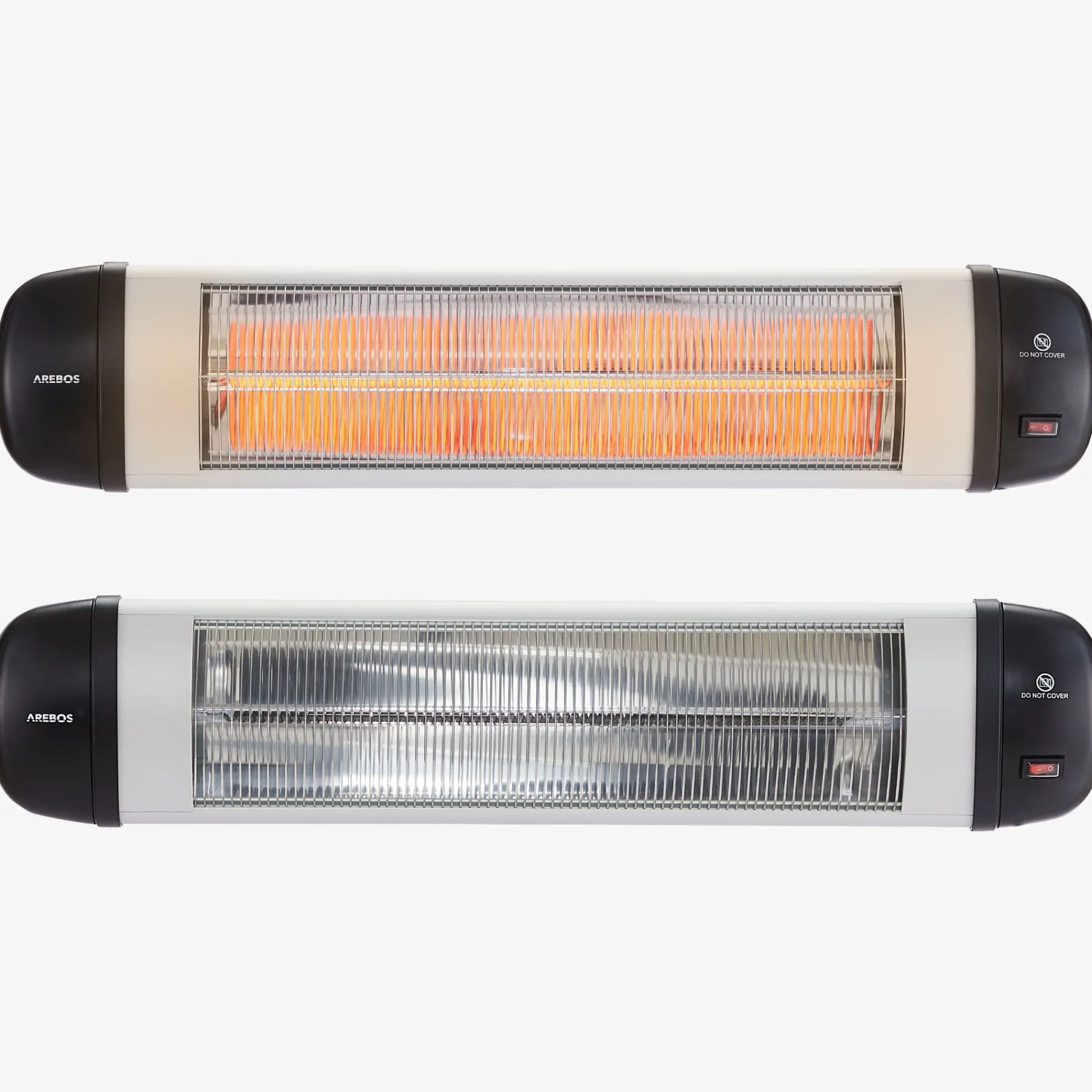Infrarot Heizstrahler 2500W silber