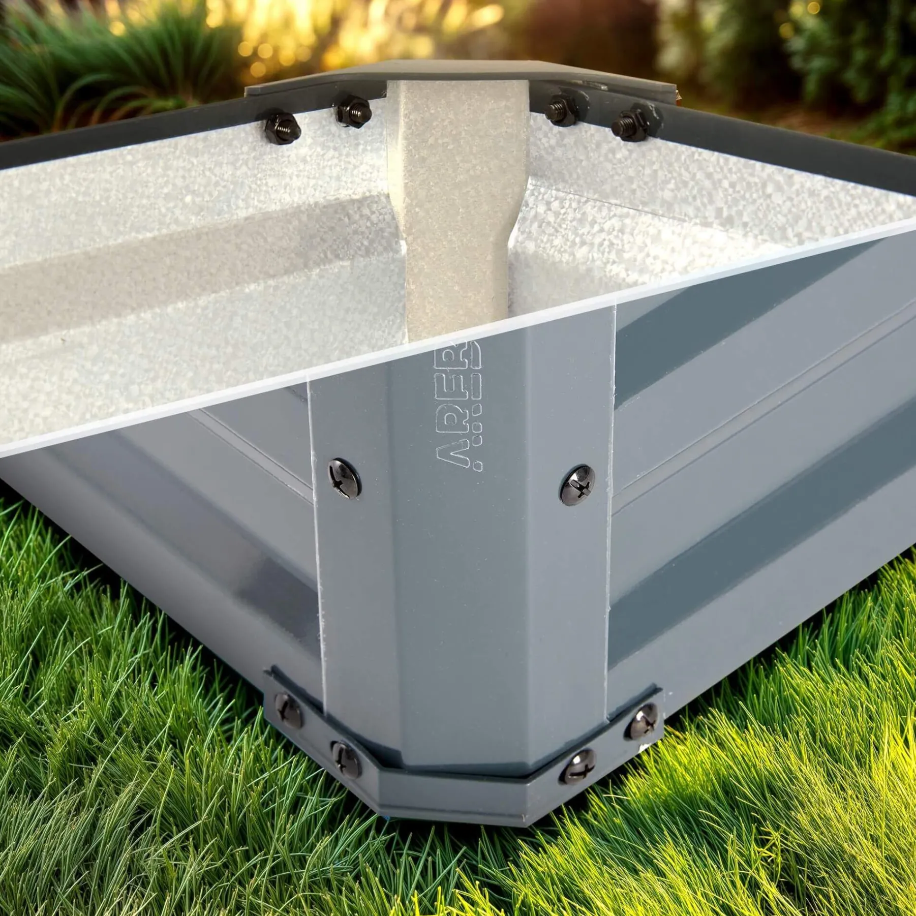 Metall Hochbeet 240 x 90 x 45 cm