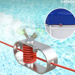 Poolabdeckung rund 420 cm (Für Ø 320-366cm Pools)