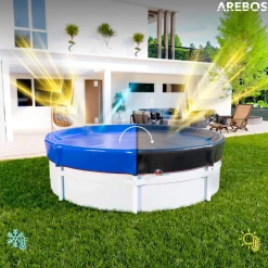 Poolabdeckung rund 460 cm (Für Ø 366-400cm Pools)