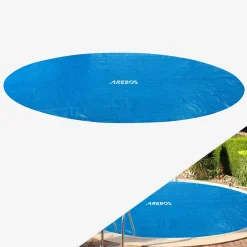 Pool Solarfolie 4,57 m rund 120mic