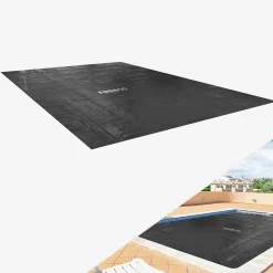 Pool Solarfolie 4,5x2,2 m rechteckig 120mic