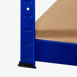 Schwerlastregal Eckregal 180 x 70 x 70 cm 875 kg Blau