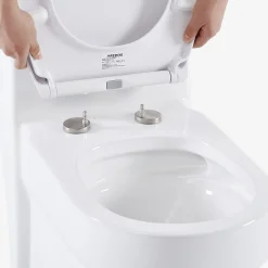 Toilettendeckel D-Form