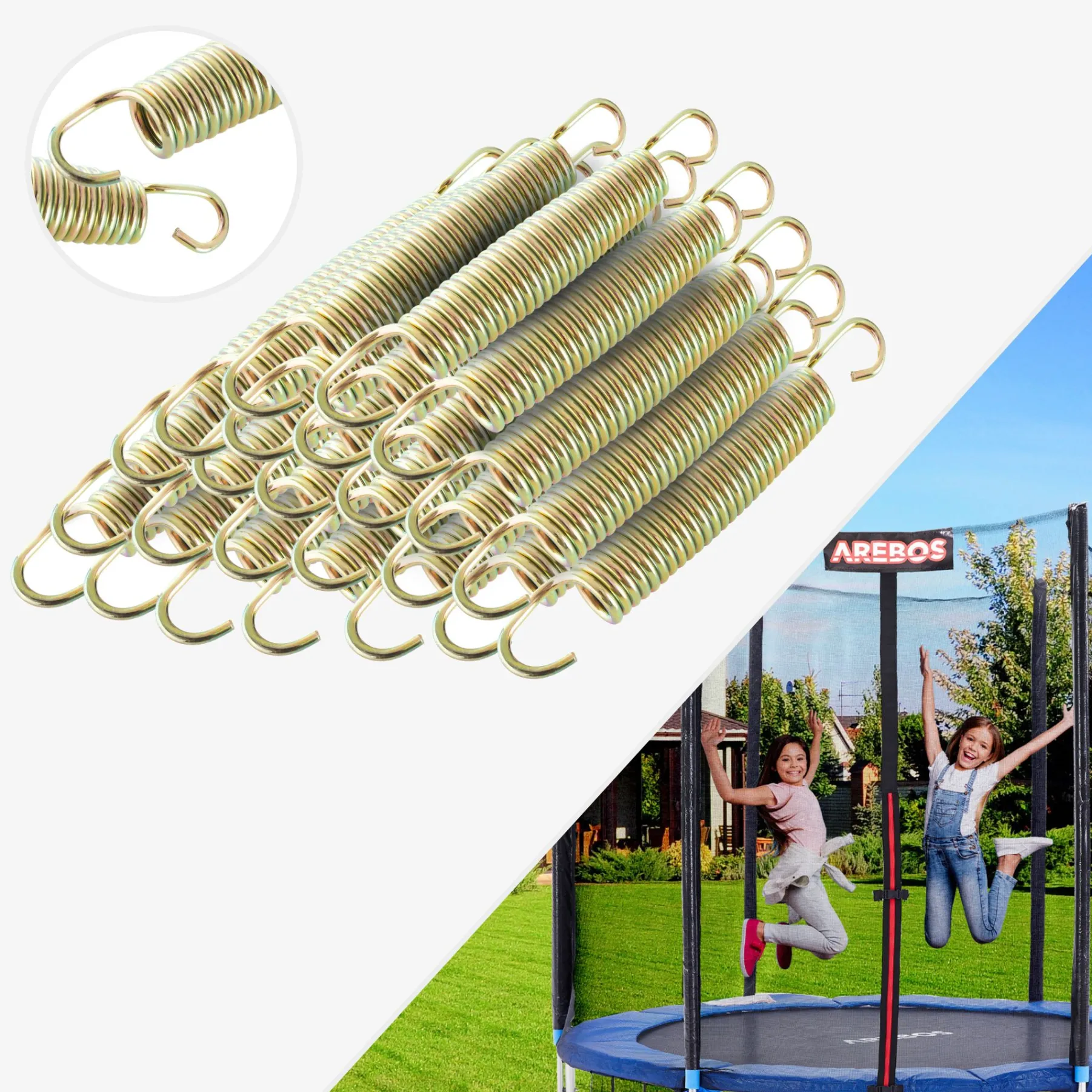 Trampolin Federn 165 mm