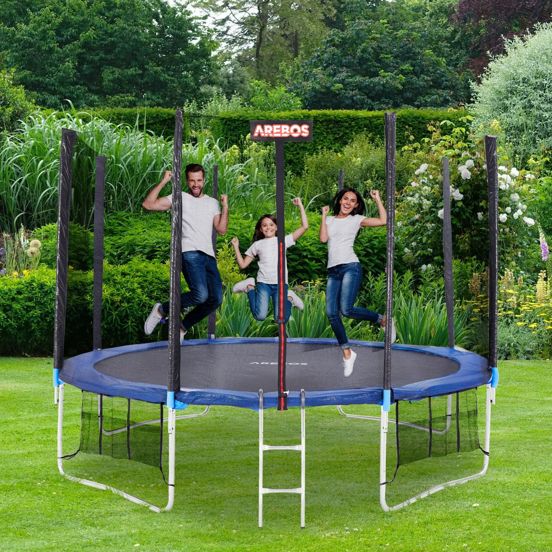 Trampolin Sprungmatte 366 cm 72 Ösen 178 mm