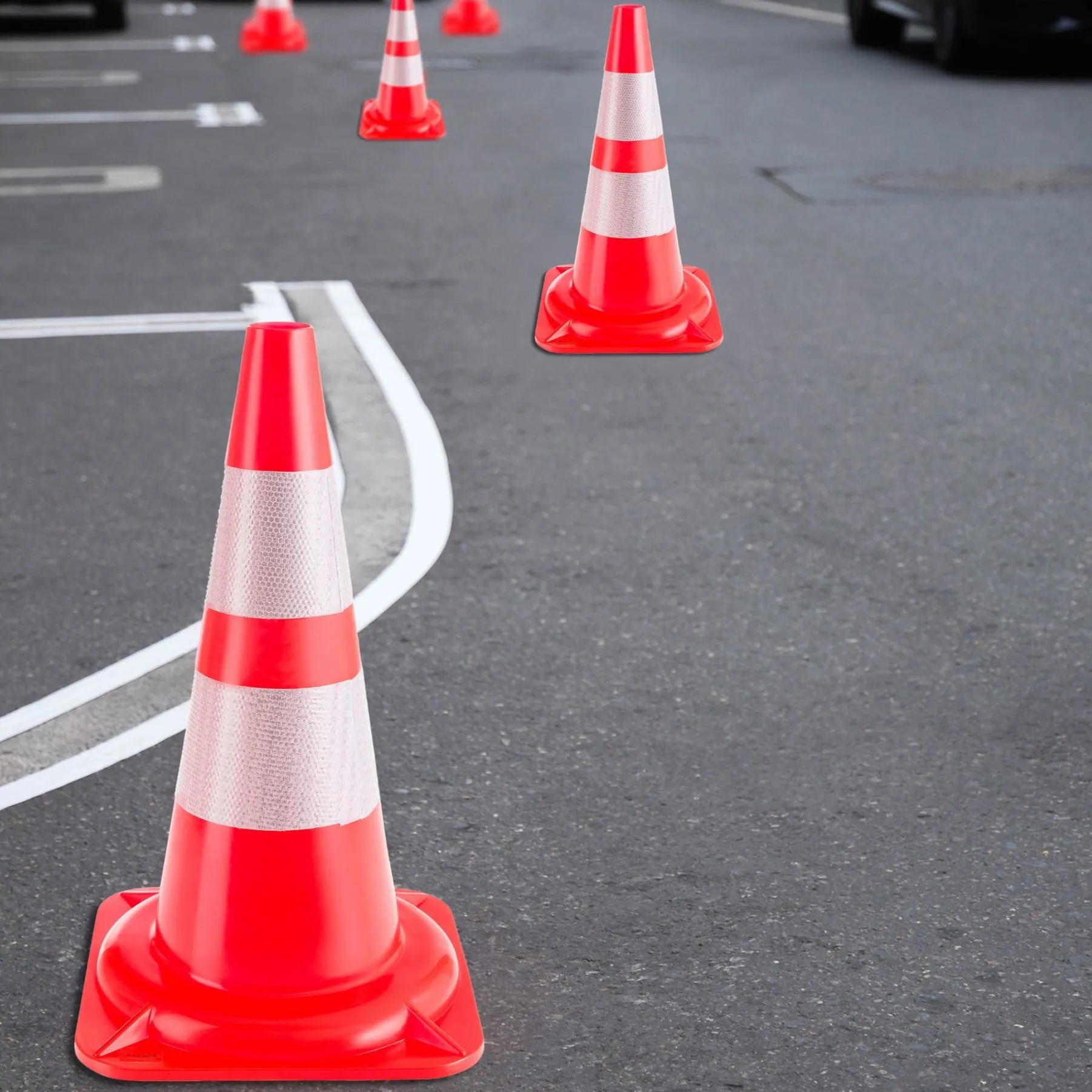 Verkehrs-Leitkegel 10 Stück